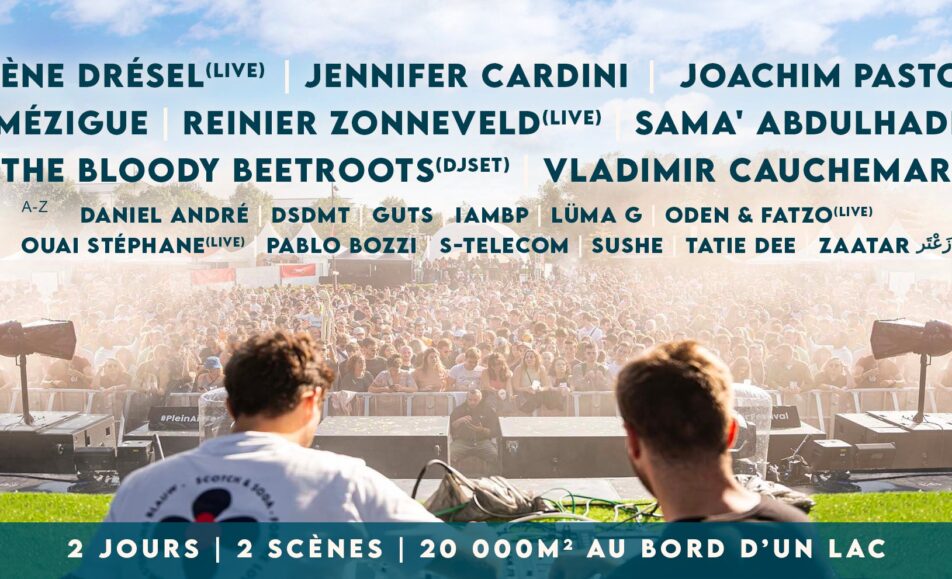 Festival Plein Air de Douai : Reinier Zonneveld, Vladimir Cauchemar, The Bloody Beetroots & plus !