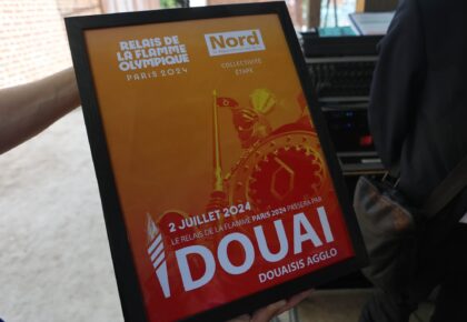 NORD : Le relais de la flamme Olympique de Paris 2024 passera dans le territoire du Douaisis.