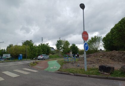 DOUAI : Le Département du Nord aménage un rond-point sur la RD 917 pour accéder à la future zone d’activités EuraDouai